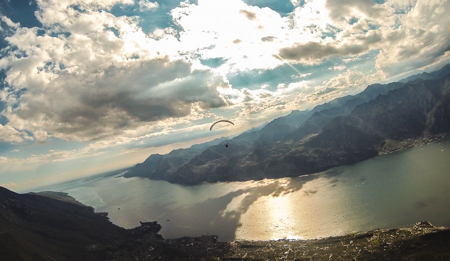 Over Garda Lake